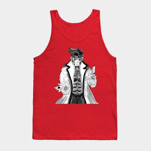 Gambit Tank Top by The_Moose_Art